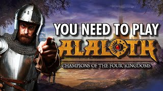 New Baldurs Gate Style RPG Alaloth Champions of The Four Kingdoms is Fantastic [upl. by Gaile]