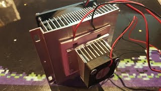 Testing a prebuilt Geekcreit TEC112705 peltier coolerheater [upl. by Gilbye555]