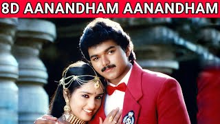 Anandham Anandham Paadum  Poove Unakkaga  Vijay  SARajkumar  PUnnikrishnan  8D  Music 360 [upl. by Alduino134]