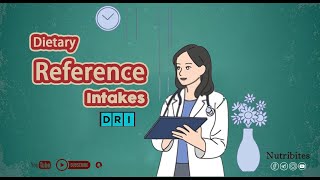 Dietary reference intakes DRIs [upl. by Emoraj]