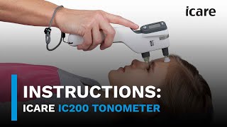 iCare IC200 Tonometer Instructional Video [upl. by Korry]