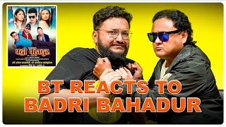 Badri Bahadur Trailer  Jay Kishan Basnett  BT Reacts [upl. by Cozmo]