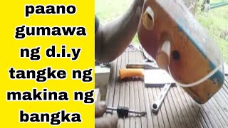 paano gumawa ng diy na tangke ng makina sa bangka [upl. by Leta289]