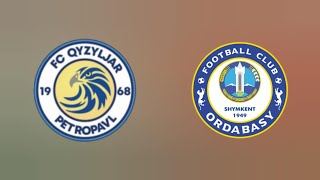 Kyzylzhar Petropavlovsk vs Ordabasy Kazakhstan Premier League football live scores [upl. by Seleta]