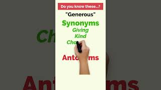 Common English Synonyms and Antonyms  🚫 basicenglishquiz [upl. by Asillim465]