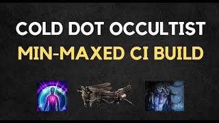 Path of Exile 322 Ancestor MinMaxed Cold Dot Occultist [upl. by Llecrup]