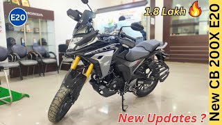 New Updated Honda CB 200X Full Detailed Review ♥️ Price amp Specifications CB 200X [upl. by Shiri]