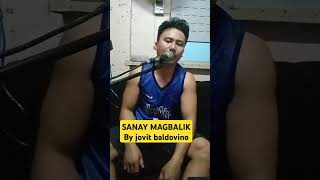 Sanay Magbalik  jovit baldivino karaoke trending goodvibesalways subscribers jovitbaldivino [upl. by Anatol]