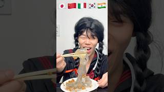 How to eat Noodle by country [upl. by Delogu]