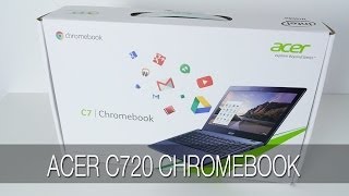 Acer C720 Chromebook Haswell Unboxing amp First Look [upl. by Newman298]