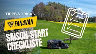 Wohnmobil Check  Camping Saison easy mit dem FrühjahresCheck starten [upl. by Enniroc]