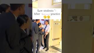 after moot court practice 🫣lawofattraction lawyer power practice youtuber inspiration [upl. by Aik]