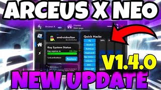 Roblox Arceus X Neo New Update v140 Here Arceus X Atualizado  Arceus X Script  Arceus Download [upl. by Tomchay]