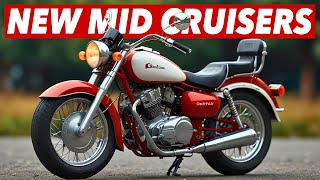 7 New Middleweight Cruiser Motorcycles For 2024 [upl. by Akimihs]