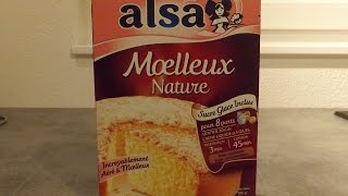 Gâteau Alsa Moelleux nature [upl. by Bertha]