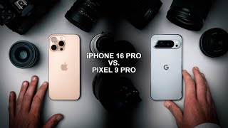 iPhone 16 Pro VS Google Pixel 9 Pro professional photographers review [upl. by Amehr]