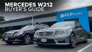 MercedesBenz W212 Buyers Guide E350 E250 E400 E550 amp E63 AMG  Models Engines amp Options [upl. by Lindly]