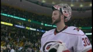 Scott Walker overtime winner Game 7 Canes  Bruins [upl. by Anerda128]