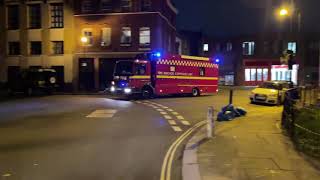 FIRE Command Unit Responding Dockhead Fire Station LFB [upl. by Eile]