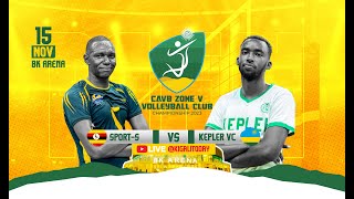 CAVB ZONE 5 VOLLEYBALL CLUB CHAMPIONSHIP 2023  SPORTS VC VS KEPLER VC  MEN [upl. by Ahcas]