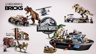 Lego Jurassic World Compilation of All 2021 Sets [upl. by Certie]