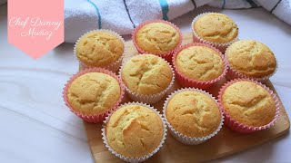 COMO HACER CUPCAKES DE VAINILLA ESPONJOSOS  VANILLA CUPCAKES [upl. by Missi107]