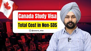 Canada Study Visa Total Cost – NonSDS Category Explained  Jaspreet Deol [upl. by Schellens]