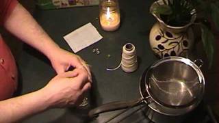 How to make tallow candles [upl. by Tattan]