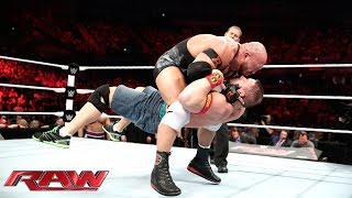 John Cena vs Ryback Raw Nov 10 2014 [upl. by Hulen796]