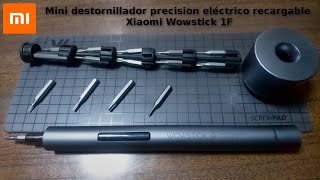 Mini destornillador precision eléctrico recargable Xiaomi Wowstick 1F [upl. by Yrennalf]