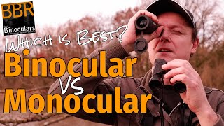 Monocular vs Binoculars for Birding Hunting Hiking Sports amp Travel [upl. by Yatnahc]