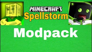 Minecraft Spellstorm modpack [upl. by Lanahtan950]