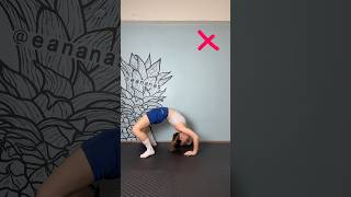 Backbend Tutorial for Beginners 😱🔥🔥 gymnast bend backbend howto easy tutorial [upl. by Lebatsirc]