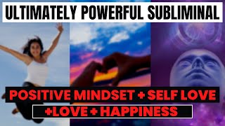 💫UlLTIMATE Subliminal  Self Love  Positive Mindset  Enthusiasm  Love  Happiness drarchana [upl. by Yolane]