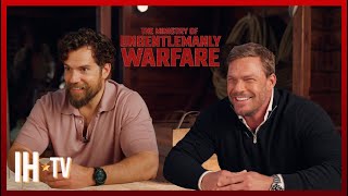 Henry Cavill amp Alan Ritchson Interview  The Ministry of Ungentlemanly Warfare 2024 [upl. by Elpmid]