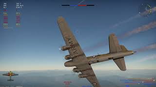 B17 Flying on 2 Engines  War Thunder [upl. by Nimajeb]