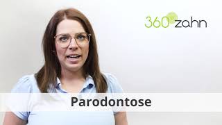 Parodontose  Was ist eine Parodontose  DentalLexikon  360°zahn [upl. by Ellennahc]