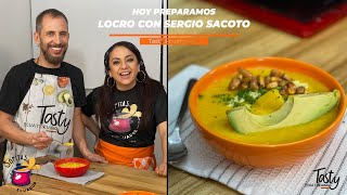 UN LOCRO CON SACOTO  Locro Quiteño sinfonía de papas [upl. by Lanor437]