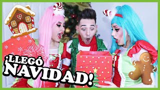 Ya llego la Navidad  Navidad llego  Hoy es Navidad Casita de jengibre [upl. by Melita]