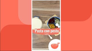 ¿Cómo pasta con pesto ¡AMUERZO FACIL  Comedera [upl. by Sihonn]