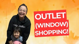 Outlet shopping in Windsor Ontario  Buhay Canada [upl. by Notelrahc665]