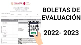 Boletas de Evaluación 20222023 [upl. by Florette]