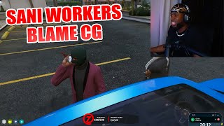 Sani Workers Are BLAMING CG For Robbing Them 😲  NoPixel 40 [upl. by Ashby]