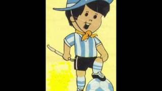 ARGENTINA TE QUEREMOS VER CAMPEON  PLANTEL SELEC ARG 78wmv [upl. by Edecrem]