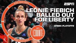 Liberty DOMINATED starting Leonie Fiebich 😤 Atlanta DUMBFOUNDED  Andraya Carter  WNBA Countdown [upl. by Edna]