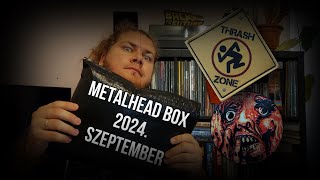 Old Skull  Metalhead Box 2024 augusztus unboxing videó 📦📦📦 [upl. by Ebanreb]