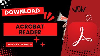 HOW to Download and Install Adobe Acrobat Reader For Windows [upl. by Iny378]