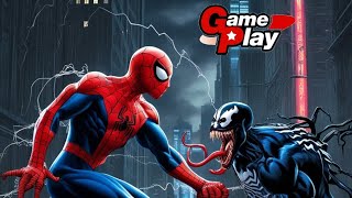 SPIDER MAN VS VENOM 😈 spiderman marvel spidermangame [upl. by Hueston530]