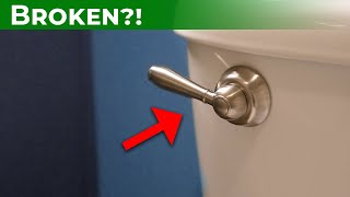 Toilet Handle Replacement  How to change a Toilet Handle Stepbystep [upl. by Iaras]