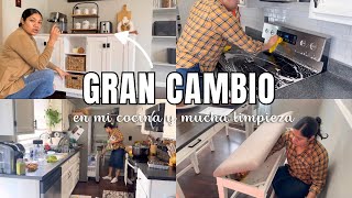 ✨NUEVOS CAMBIO EN MI COCINA  ✅ LIMPIEZA EXTREMA  LIMPIA CONMIGO  MOTÍVATE A LIMPIAR [upl. by Notyep]